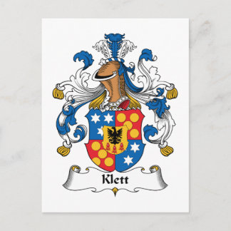 Postal Klett Family Crest