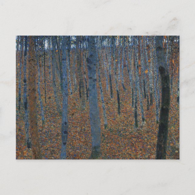 Postal Klimt - Beech Grove (Anverso)