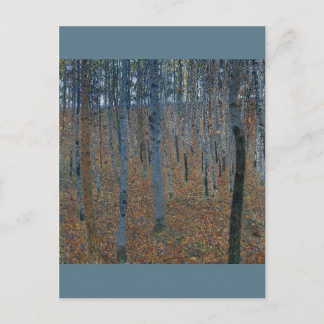 Postal Klimt Beech Grove I (Anverso)