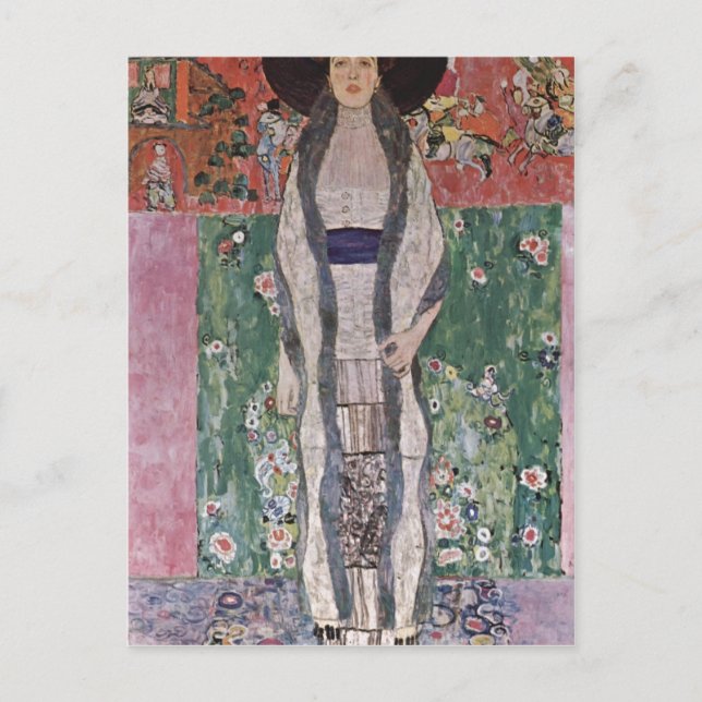 Postal Klimt, Gustav Portr?t der Adele Bloch-Bauer 1912 T (Anverso)
