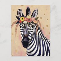 Klimt Zebra | Adornadas En Flores