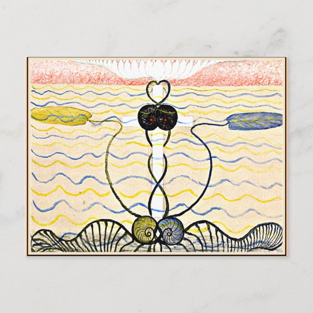 Postal Klint - Evolución, Nº 06, Grupo VI (Anverso)