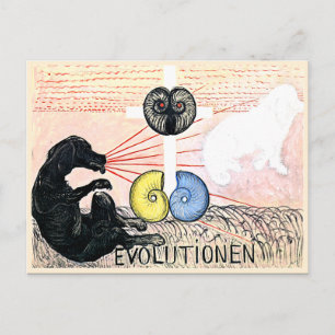 Postal Klint - Evolución n.º 5, Grupo VI, arte abstracto