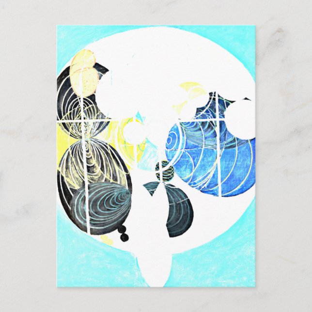 Postal Klint - La clave del trabajo hasta este punto (Anverso)