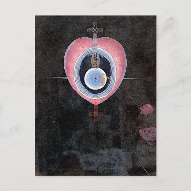 Postal Klint - La paloma, No. 09, (Anverso)