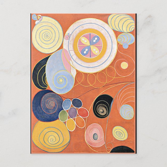 Postal Klint - Los Diez Más Grandes, No. 03, Juventud (Anverso)