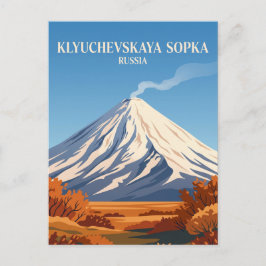Postal Kliuchevskaia Sopka Rusia