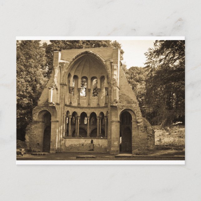 Postal Klosterruine Heisterbach bei Bonn (Anverso)