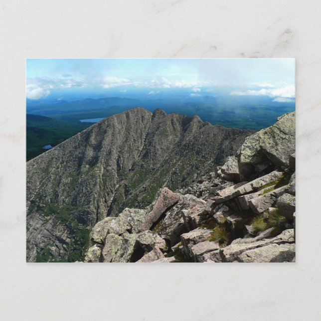 Postal Knife Edge, Katahdin, Maine (Anverso)