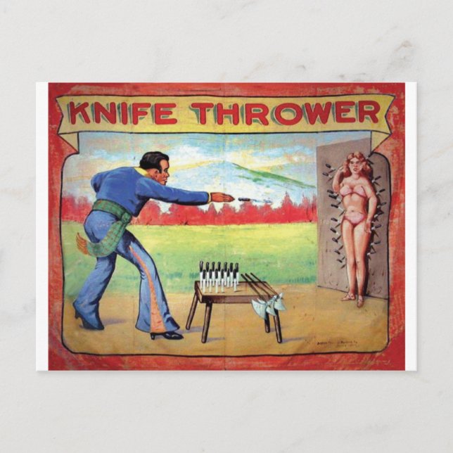 Postal Knife Thrower (Anverso)
