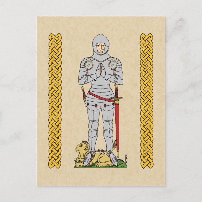 Postal Knight Circa 1430 (Anverso)