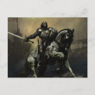 Postal Knight de la batalla
