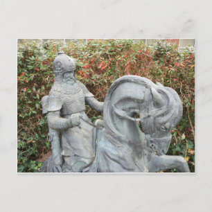 Postal Knight on Horseback