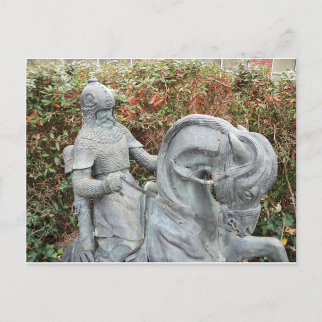 Postal Knight on Horseback (Anverso)