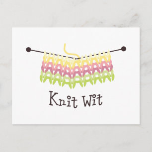 Postal ¡Knit Wit!