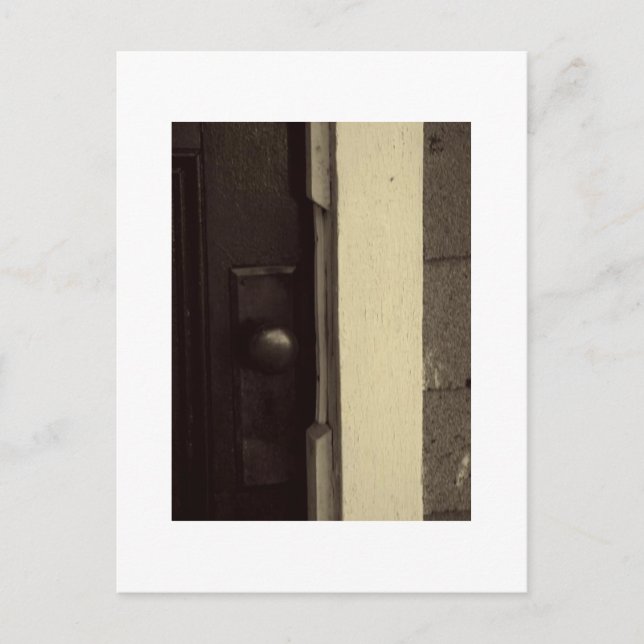 Postal Knob en Sepia (Anverso)