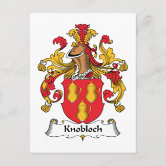 Postal Knobloch Family Crest