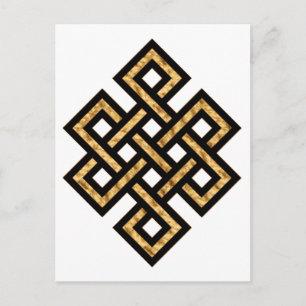 Postal Knot 10 Celtic Gold