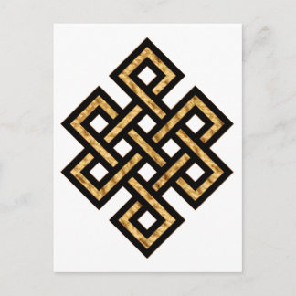 Postal Knot 10 Celtic Gold