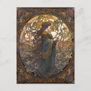 Postal Knot Celtic Queen Colorful Knotwork