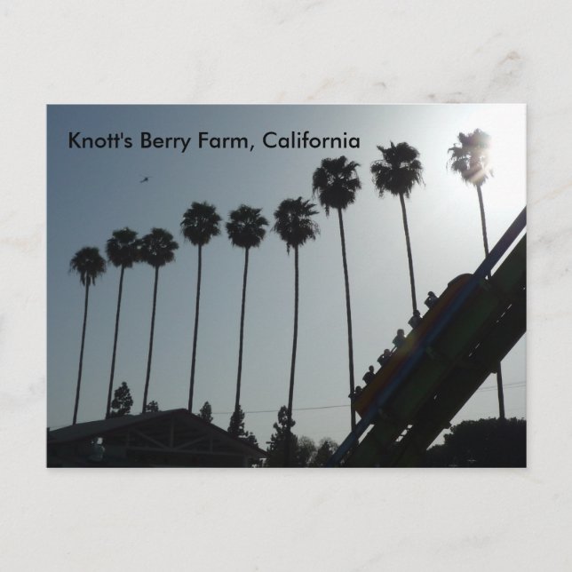 Postal Knott's Berry Farm, California (Anverso)