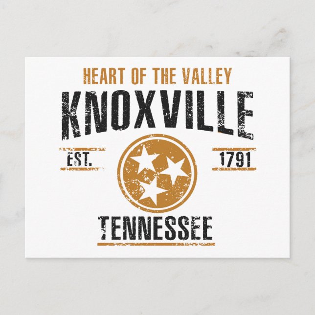 Postal Knoxville (Anverso)