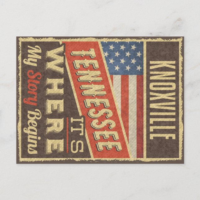 Postal Knoxville Tennessee (Anverso)