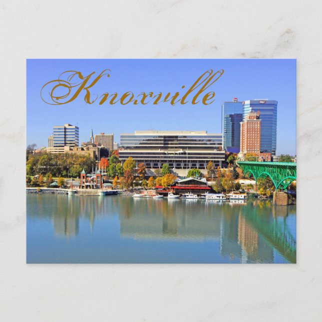 Postal Knoxville, Tennessee, EE.UU. (Anverso)