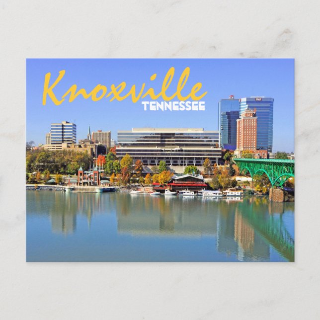Postal Knoxville, Tennessee, EE.UU. (Anverso)