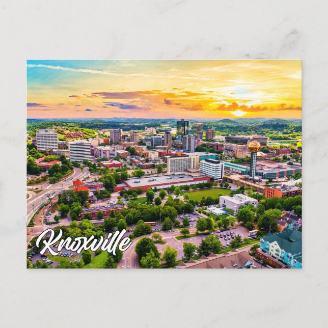 Postal Knoxville, Tennessee, Estados Unidos (Anverso)