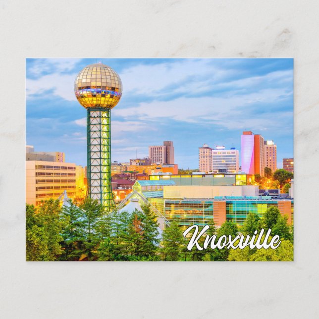 Postal Knoxville, Tennessee, Estados Unidos (Anverso)