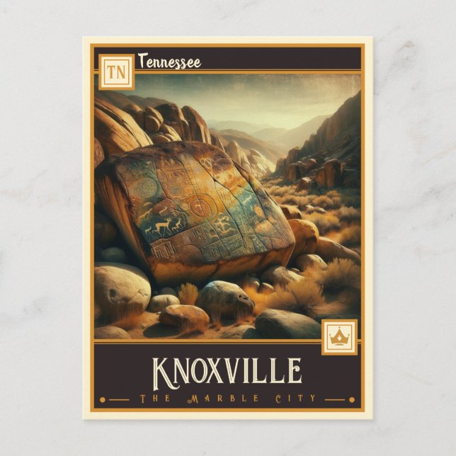 Postal Knoxville, Tennessee | Vintage (Anverso)