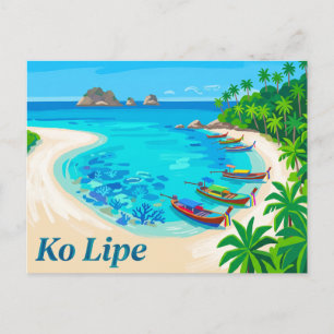 Postal Ko Lipe Tailandia