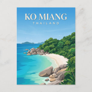 Postal Ko Miang Tailandia