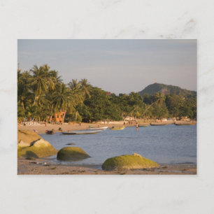 Postal Ko Phangan, Tailandia. Fuera de la isla ajetreada