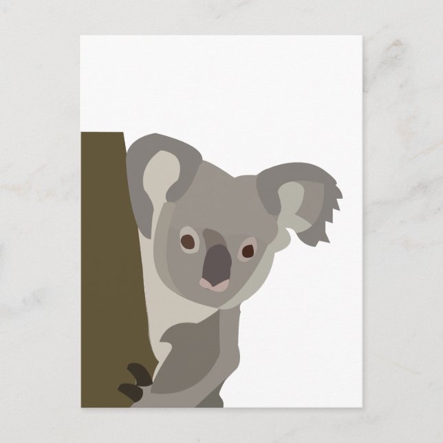 Postal Koala Bear Cute Animal Australiano (Anverso)