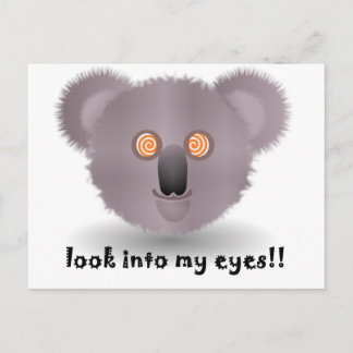 Postal koala hipnótica