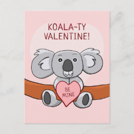 Postal Koala Koality Be Mine Valentine
