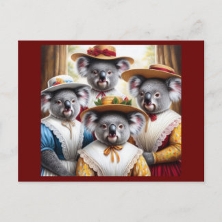 Postal Koala Little Women