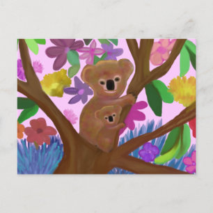 Postal Koalas Acaba De Colgar