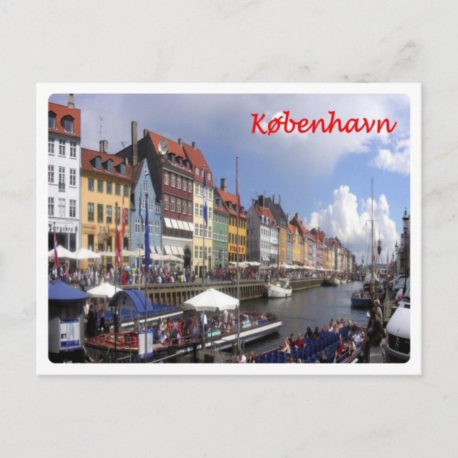 Postal København - (Anverso)