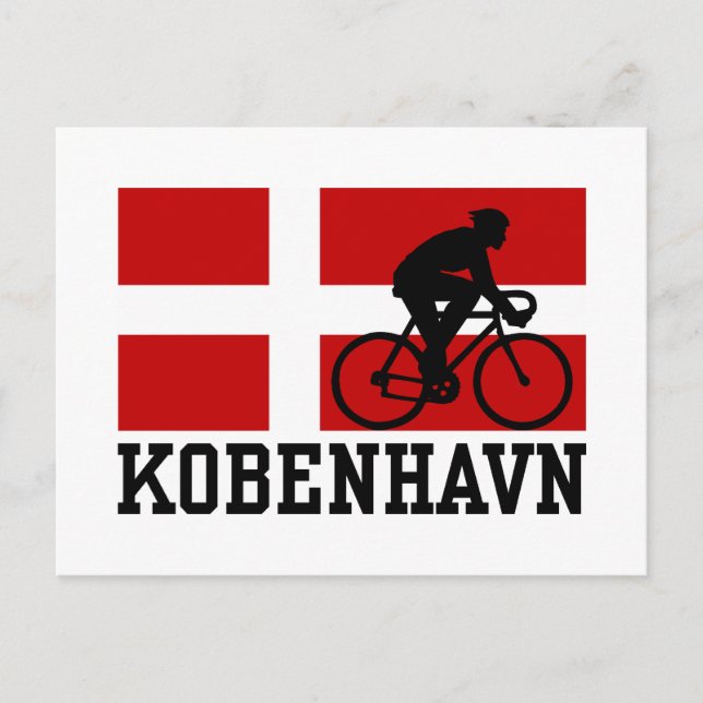Postal Kobenhavn (hombre) (Anverso)