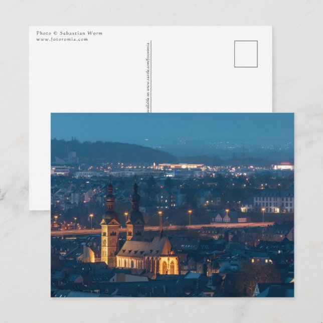 Postal Koblenz Alemania (Anverso / Reverso)