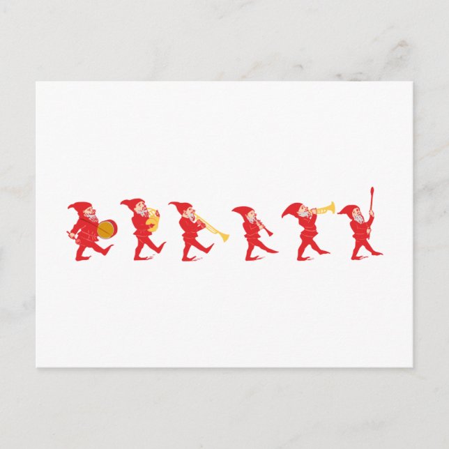 Postal Kobolde Gnome imps goblins gnomes (Anverso)