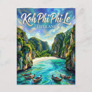 Postal Koh Phi Phi Le Tailandia