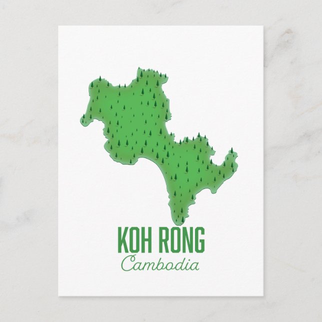 Postal Koh Rong Cambodia (Anverso)