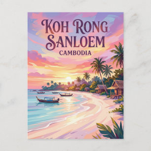 Postal Koh Rong Sanloem Camboya