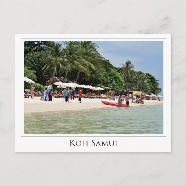 Postal Koh Samui - Tailandia (Anverso)