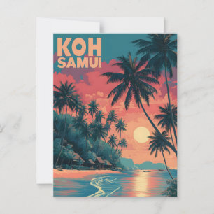 Postal Koh Samui vintage