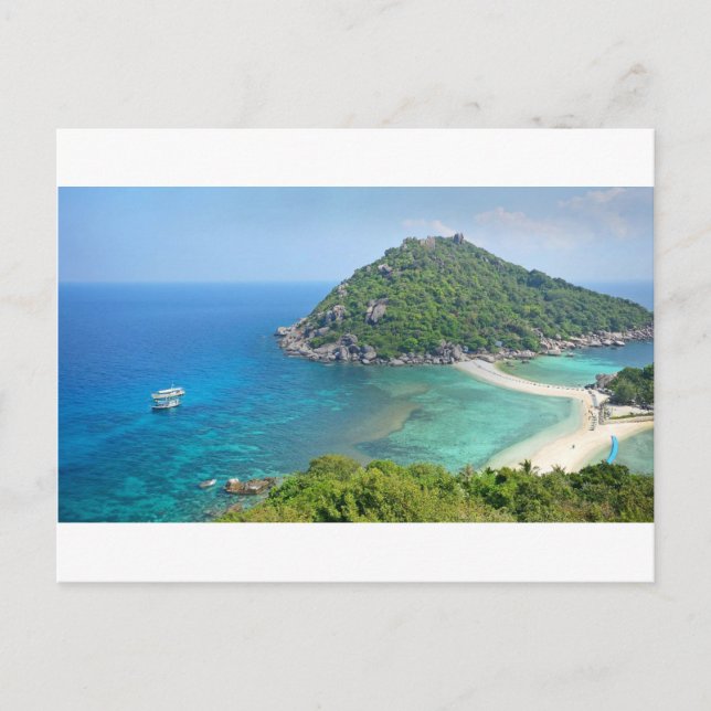 Postal Koh Tao Tailandia (Anverso)